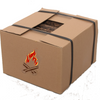 Trois palettes de bûches de jour premium – 240 cartons de 6 bûches (environ 15 stères équivalent bois)