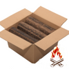 Trois palettes de bûches de jour premium – 240 cartons de 6 bûches (environ 15 stères équivalent bois)