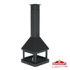 Poêle à bois cheminée suspendue – BRONPI Huelva – C 16 kW