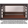 Poêle à bois avec four – BRONPI Suiza Inox 14 kW