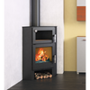 Poêle à bois d’angle avec four – BRONPI Lerma – 9 kW