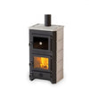 Poêle à bois Thermovulkan Plus avec four et bouilleur