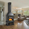 Poêle à bois avec four – BRONPI Ebro 14 kW
