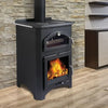Bronpi Monza 9 kW – Poêle à bois avec espace cuisson intégré