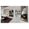 Cheminée à granulés ventilée EVA CALOR Raffaello 11.5 kW – Modèle d’angle