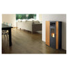 Poêle à granulés ventilé extra plat EVA CALOR Perla 7,5 kW