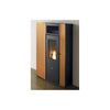 Poêle à granulés ventilé extra plat EVA CALOR Perla 7,5 kW
