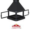 Poêle à bois cheminée suspendue – BRONPI Huelva – C 16 kW